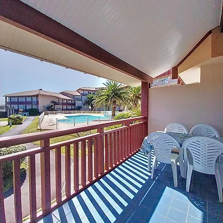V-marin 01-vieux Boucau 4 Personnes Dans Avec Piscine Avec Vue Sur Marin Apartmán *
